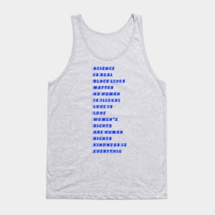 LGBTQ Bi Pride Stuff BLM Ally Transgender Equality Tank Top